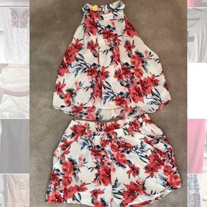Flowery 2 piece set